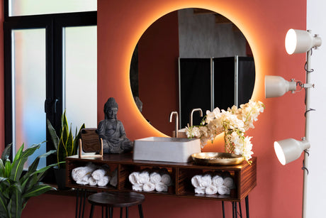 Bathroom Lighting Guide – Vanity, Ceiling, LED Fixtures & Style Tips