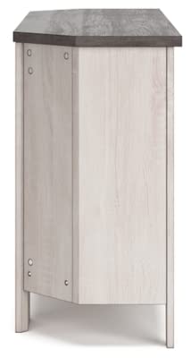 Dorrinson Modern Corner TV Stand with Fireplace Option & Fits TVs Up to 48 Inches