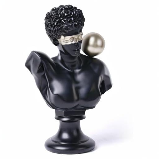 Abstract Sculpture Decor Modern Arts Greek Bust Figurine Table Centerpiece Statue