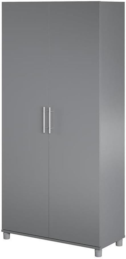 Evolution Camberly 36" Storage Cabinet in Black Oak