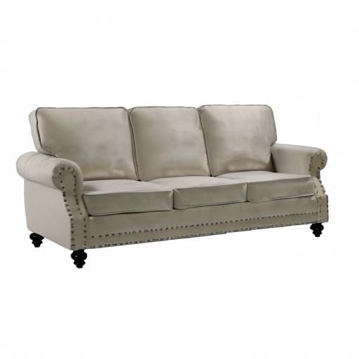 Daphne Traditional Chesterfield Velvet Club Sofa