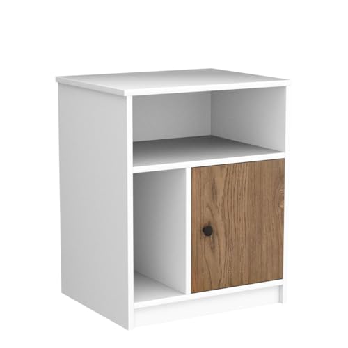 Nightstand Set of 2, Wooden Sofa Side End Table