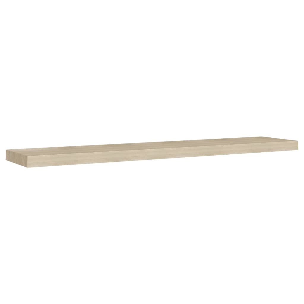 Floating Shelf Furniture Set-Floating Wall Shelf Oak 120x23.5x3.8 cm MDF