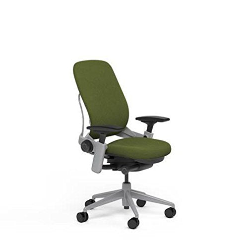Leap Plus Desk Chair in Buzz2 Ivy Green Fabric - 500 lb Weight Capacity - Highly Adjust
