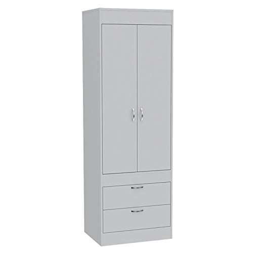 Lisboa 2 Spacious Drawer 2 Door Cabinet Bedroom Armoire
