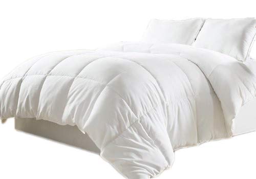 Organic Goose Down Alternative Comforter, Eco-Friendly, Non-Toxic White (King