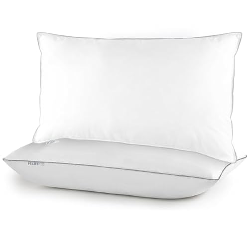 Zen Down Alternative Standard Size Pillow with Soft Microfiber Fill - Plush