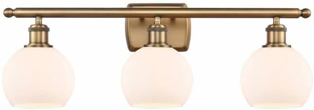 516-3W-BB-G121-6 Three Light Bath Vanity from Ballston Collection