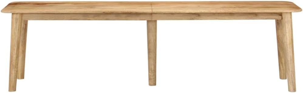 Bench - Spacious, Solid Mango Wood Furniture