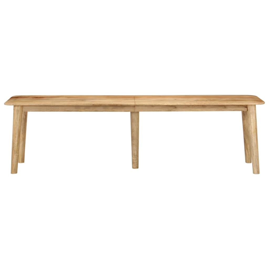 Bench - Spacious, Solid Mango Wood Furniture