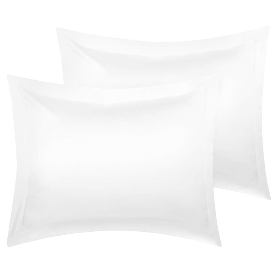 2 Pack Satin Pillowcase for Hair and Skin, Euro Sham Pillow