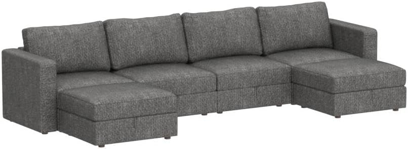 Reversible Modular Sectional Couch U Shaped Modular Sofa