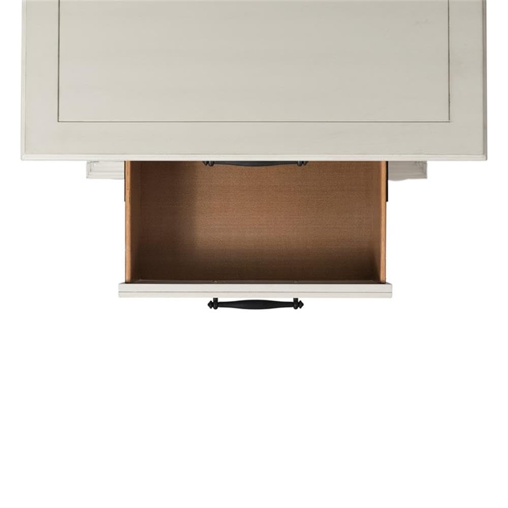 Furnishings Brooks 3-Drawer Nightstand with USB Ports