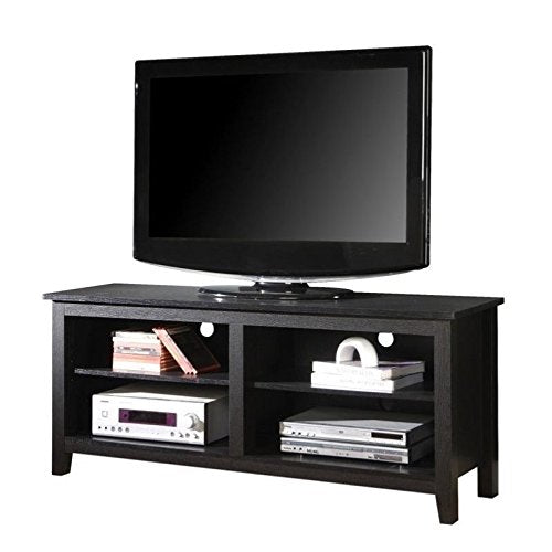 58" Minimal Rustic Farmhouse Wood TV Stand Console for TV's up to 64" Flat Screen