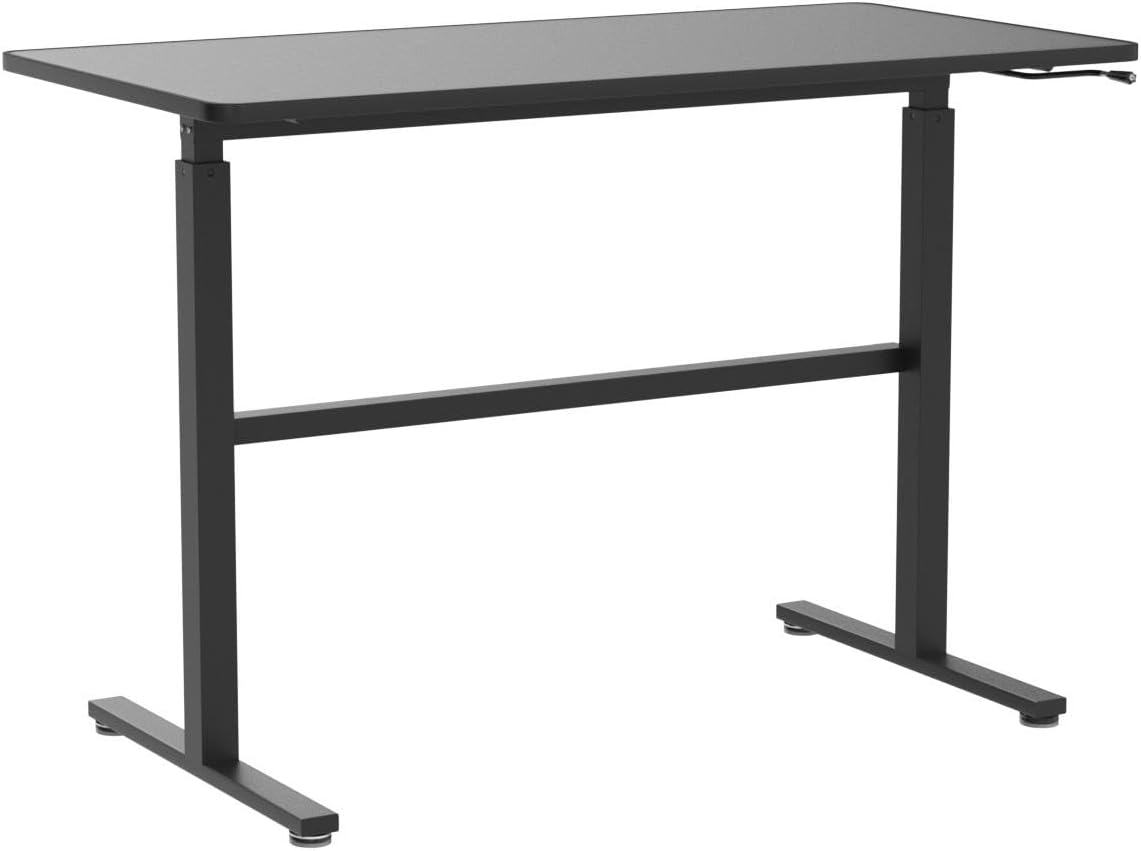 Adjustable Standing Desk, 47" Computer Desk Height Converter Large Desktop Stand Up Desk