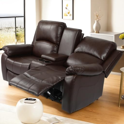 RV Loveseat Recliner, Manual Double Recliner, Love Seat Recliner Sofa