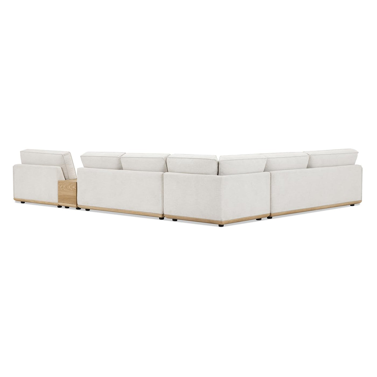 Home Destin 164" 5pc Modular RAF U-Shaped Chaise Sectional