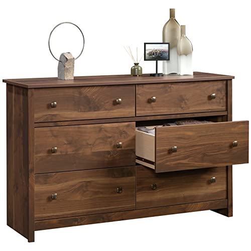 River Ranch 6-Drawer Bedroom Dresser in Grand Walnut, Grand Walnut Finish