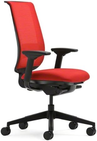 Mesh Back Reply Chair with Meadow Fabric Seat