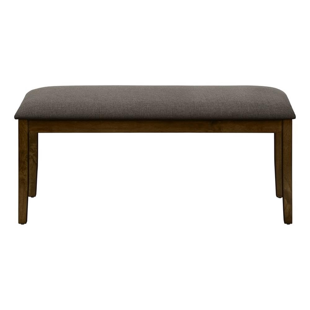 Rectangular, Upholstered, Wood, Dining Room Bench