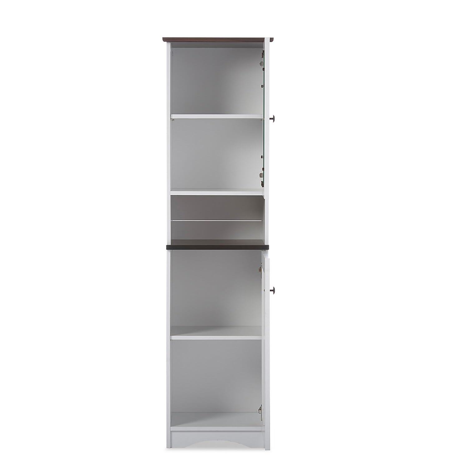 White/Wenge Cabinet