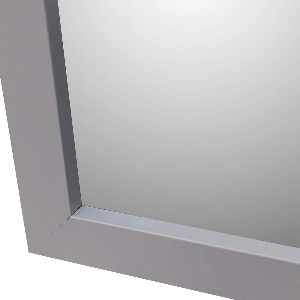 Basics DM47799 Full Length Mirror, 11" x 47", Grey