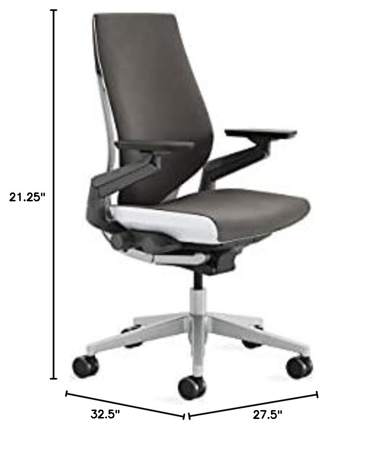 Office Chair - Ergonomic Work Chair with Wheels for Carpet - Comfortable Office Chair