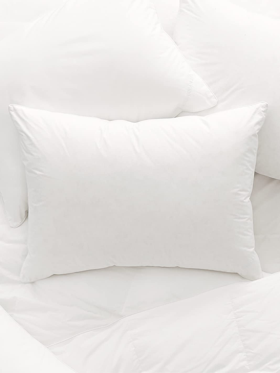 Down Chamber Pillow - Firm, King - Naturally Cooling Shell - Premium Comfort