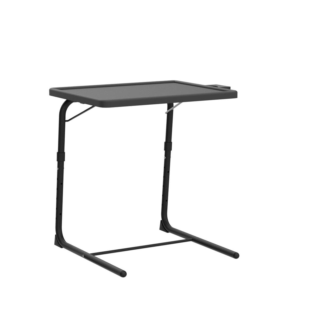 TV Tray Table - TV Dinner Tray on Bed & Sofa, Comfortable Folding Table with 6 Height & 3 Tilt Angle