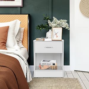 Nightstands Set of 2 with Drawer
