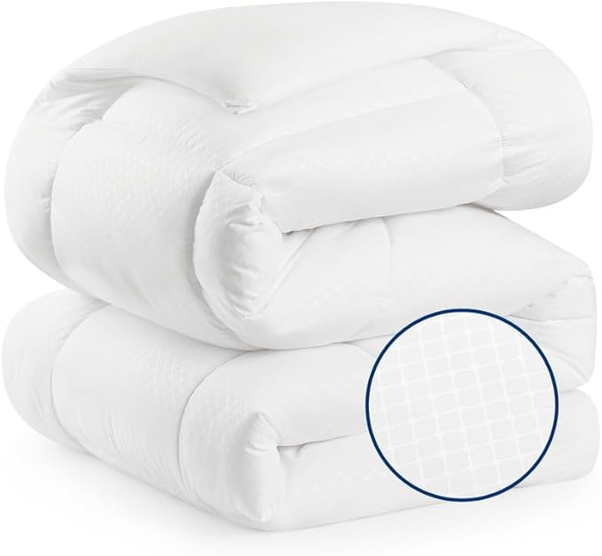 Comforter Duvet Insert - Quilted Comforters King Size, All Season Duvet