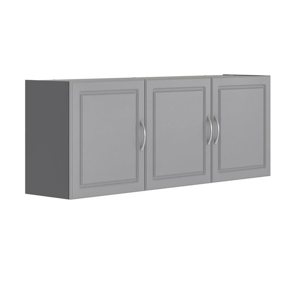 Contemporary Transitional 54" Wall Cabinet in Gray