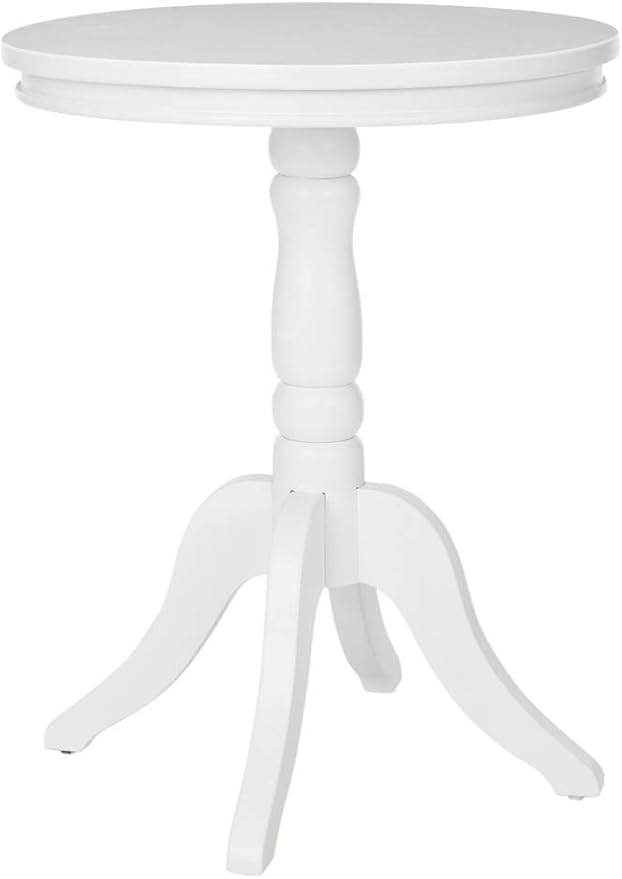 American Homes Collection Vivienne Quartz Grey Side Table