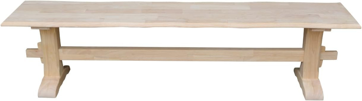 Concepts Live Edge Bench, Brown