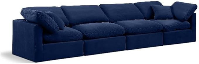 147Navy-S140 Indulge Collection Modern | Contemporary Modular Sofa