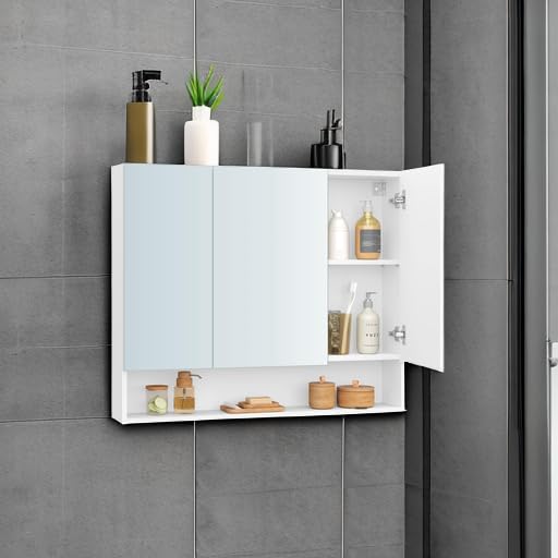 Medicine Cabinet Mirror, Bathroom Mirror with Storage, Bathroom Mirror Cabinet