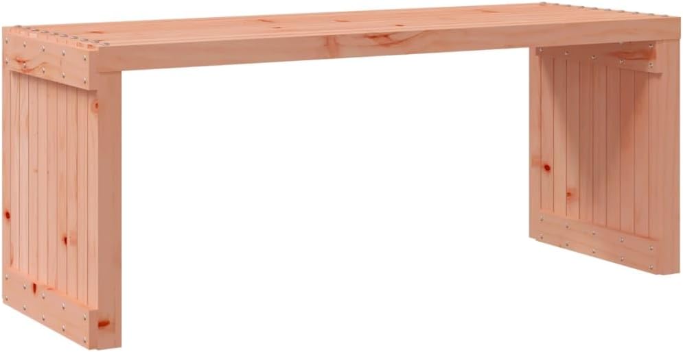 Extendable Patio Bench in Natural Douglas Brown