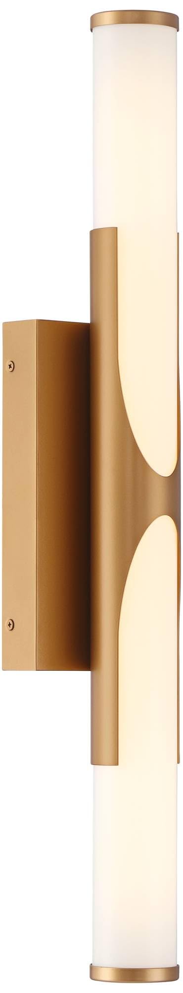 Possini Euro Oyama 24 3/4" Wide Gold LED Bath Light