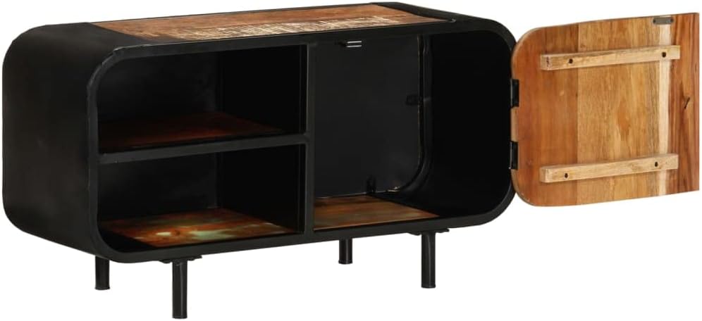 Modern AV Cabinet Media Storage Cabinet Audio Video Media Stand Cabinet