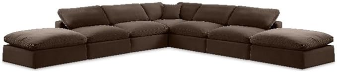 Comfy Collection Modern | Contemporary Upholstered Modular Sectional