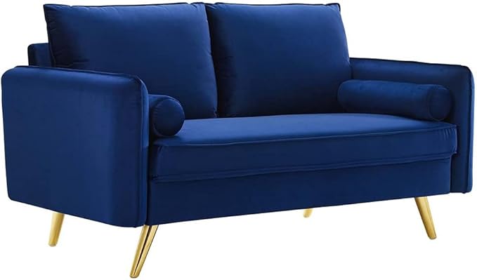 Revive Performance Velvet Sofa, Mint