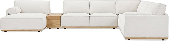 Home Destin 164" 5pc Modular RAF U-Shaped Chaise Sectional