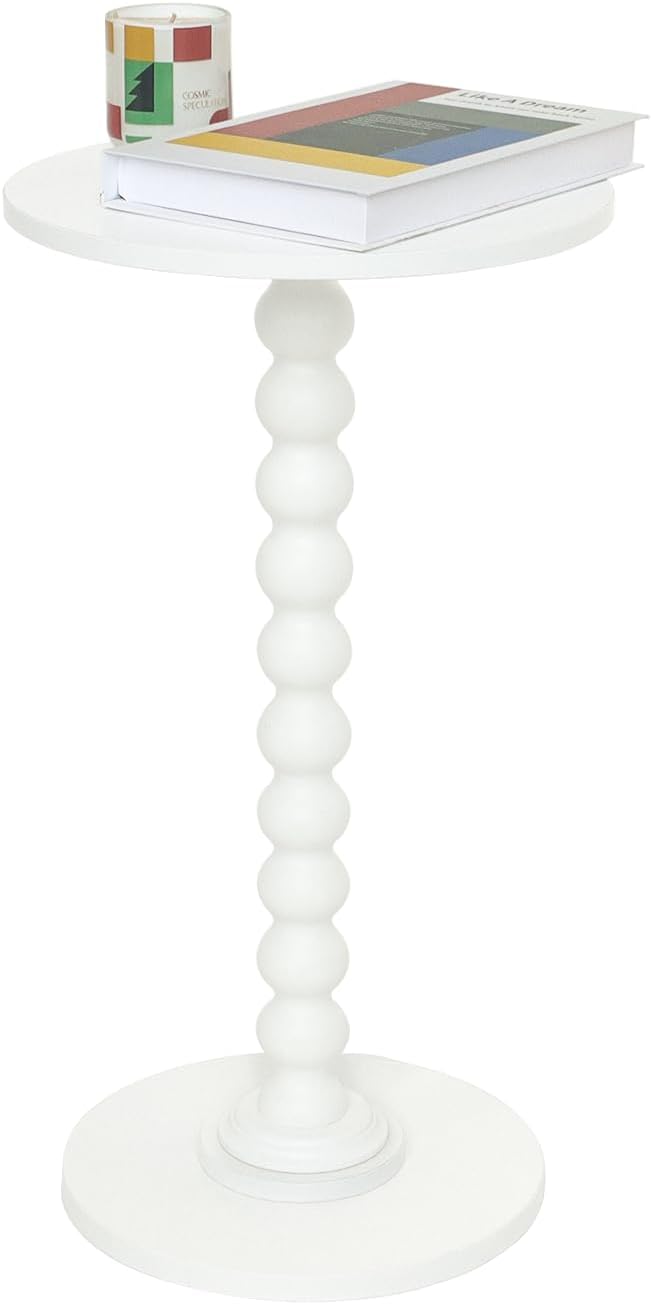 Small Side Table, Drink Table for Small Spaces, Modern Accent Table Martini Table