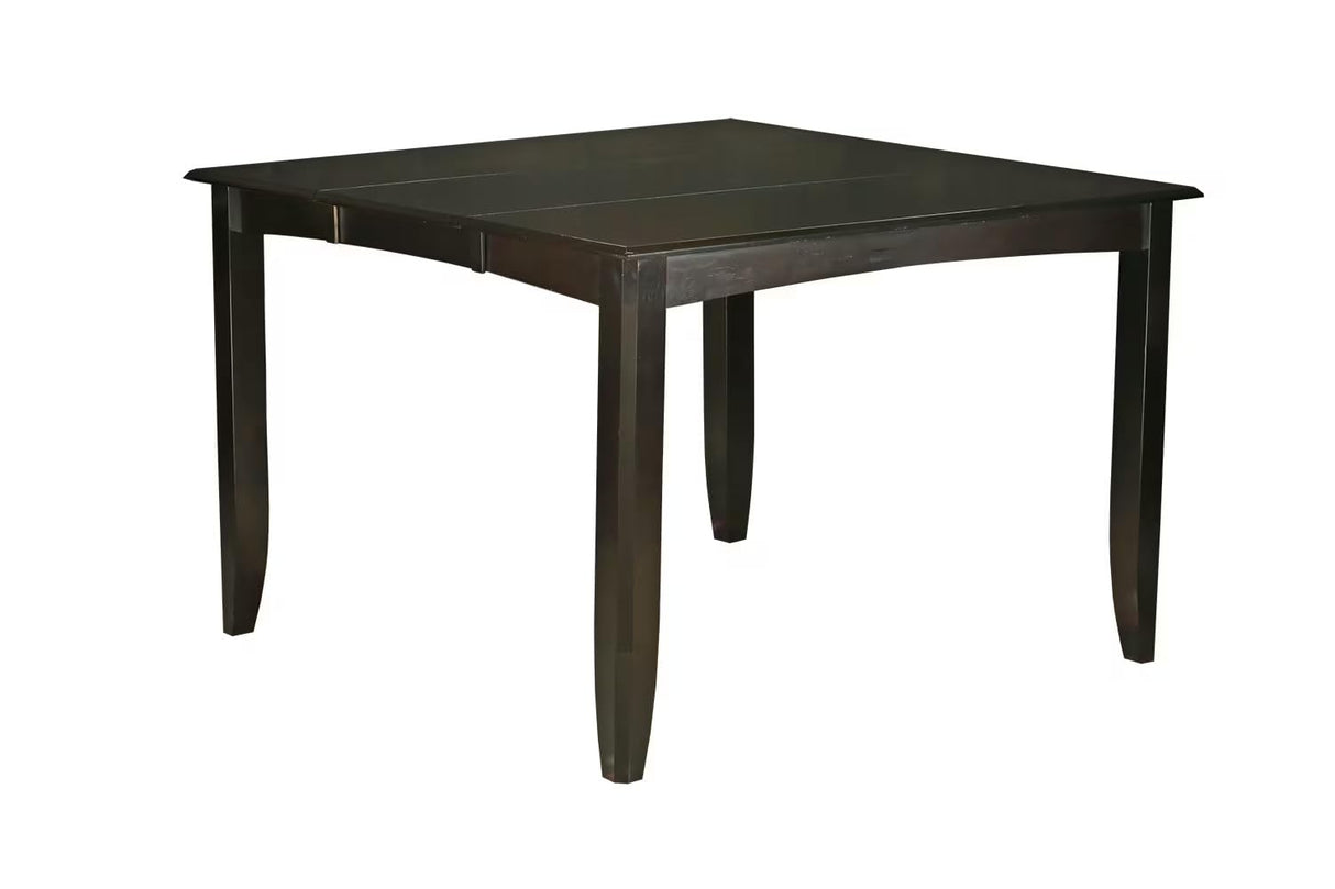 FAIR7-CAP-LC 7 Piece Counter Height Dining Table Set Consist of a Square Wooden Table
