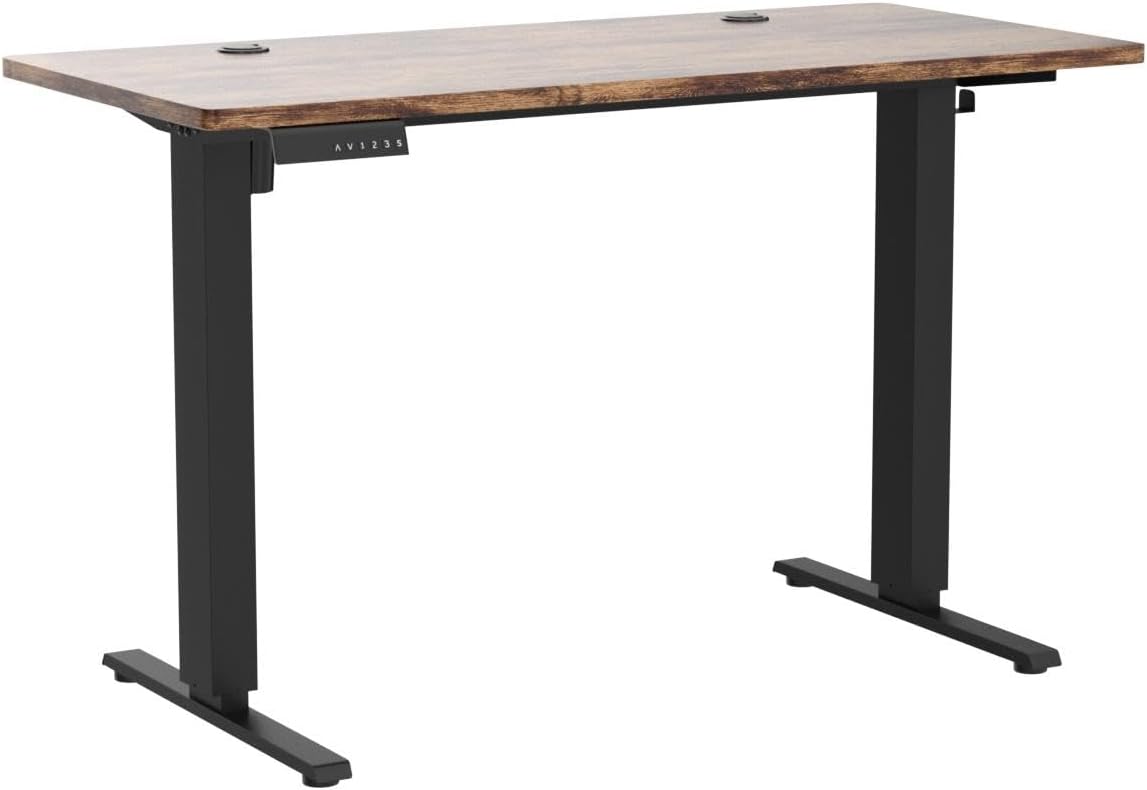 Standing Desk, 48 x 24 in Electric Height Adjustable Computer Desk for Home Office