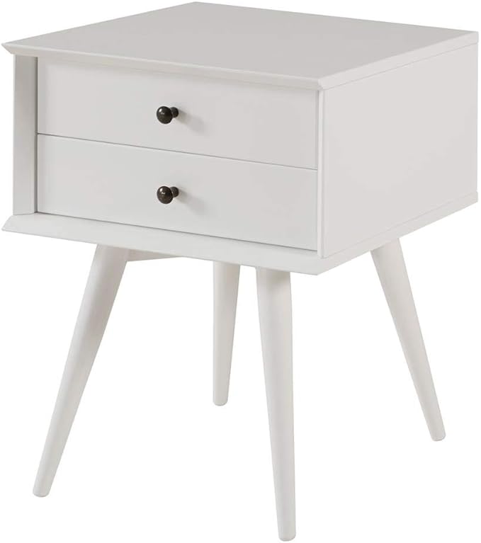 Mid-Century Night Stand Easy Assembly, Scandinavian