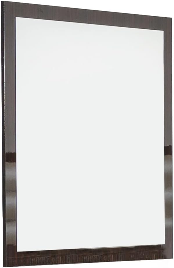 41" Ebony Framed Dresser Mirror