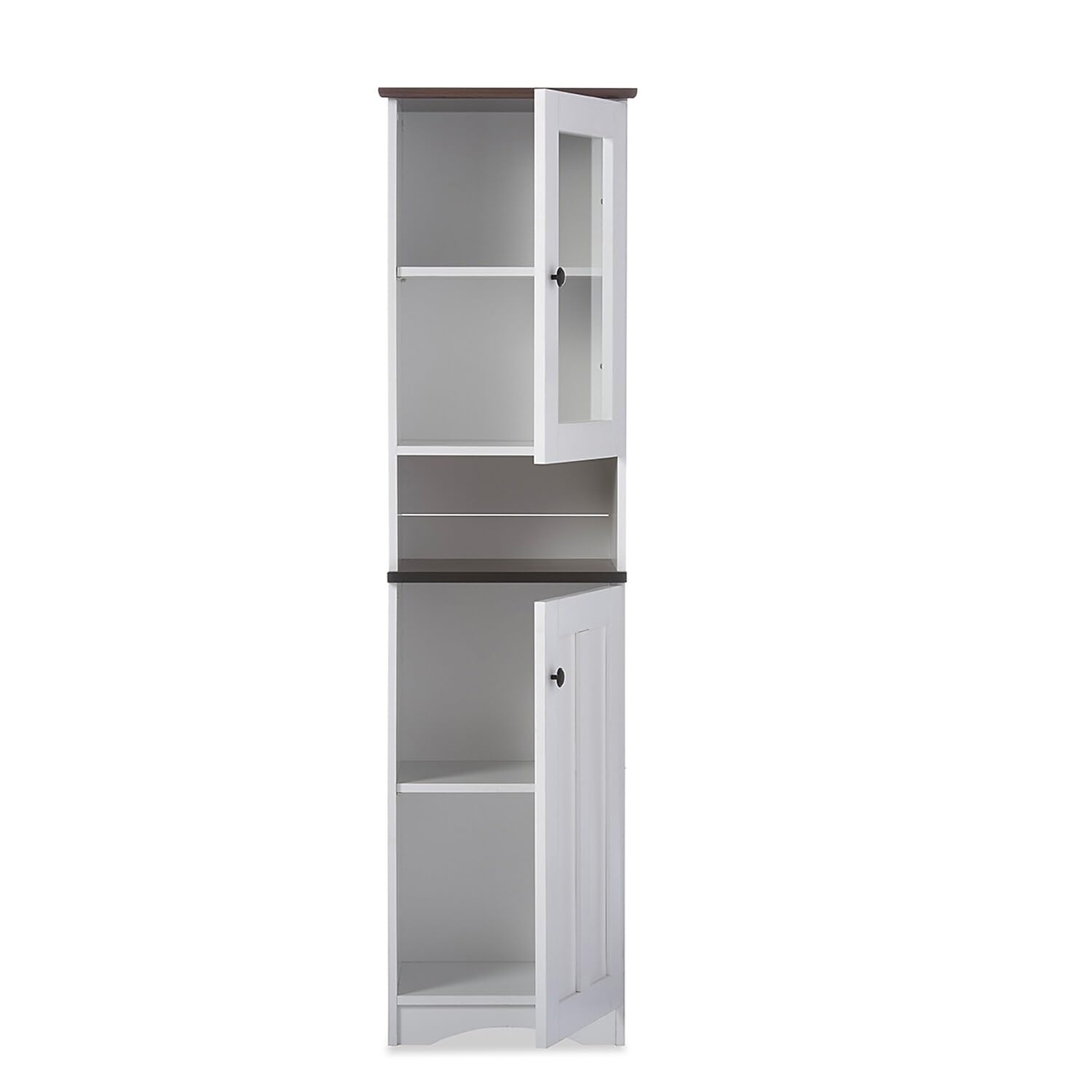 White/Wenge Cabinet