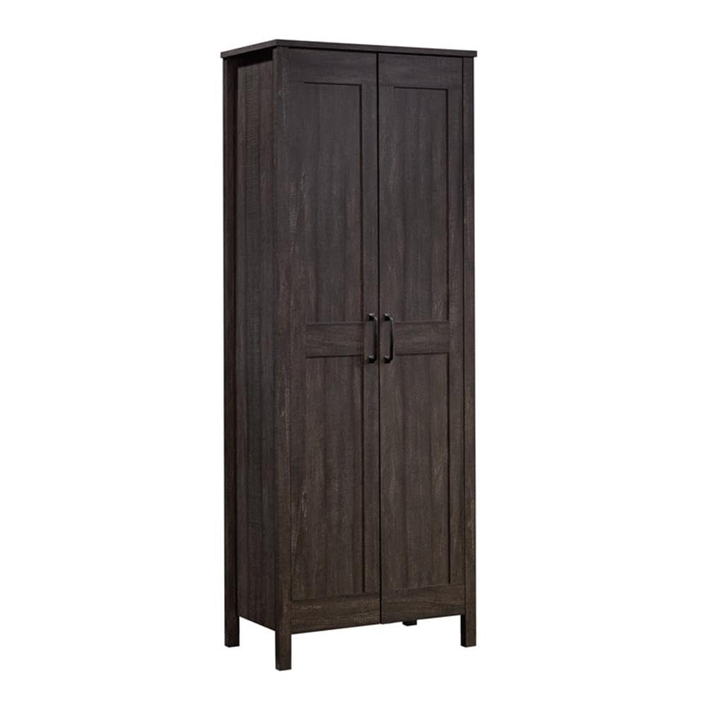 Engineered Wood Storage Cabinet in Blade Walnut Finish