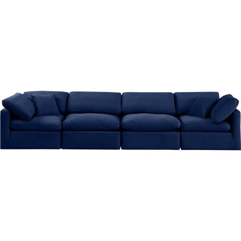 147Navy-S140 Indulge Collection Modern | Contemporary Modular Sofa